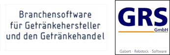 Startseite GRS Branchensoftware für Getränkehersteller und den Getränkehandel